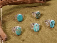 INDIAN JEWELRY : NAVAJO TURQUOISE RING / インディアン ジュエリー ナバホ ターコイズリング