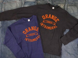 WARE HOUSE : Lot 5906 L/S T-SHIRTS �gORANGE�h / �E�G�A�n�E�X ���b�g5906 �����O�X���[�uT�V���c �g�I�����W�h