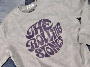 THE ROLLING STONES : SWEATSHIRT VINTAGE 70S LOGO / �U�E���[�����O�E�X�g�[���Y �X�E�F�b�g�V���c �g���B���e�[�W 70s ���S�h