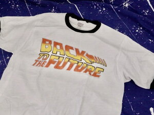 BACK TO THE FUTURE : SHORT SLEEVE RINGER T-SHIRTS / �o�b�N�E�g�D�E�U�E�t���[�`���[ �V���[�g�X���[�u �����K�[T�V���c