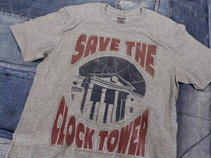 BACK TO THE FUTURE : SHORT SLEEVE T-SHIRTS �gSAVE THE CLOCK TOWER�h / �o�b�N�E�g�D�E�U�E�t���[�`���[ �V���[�g�X���[�uT�V���c �g�Z�[�u �U �N���b�N�^���[�h