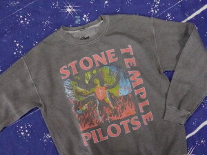 STONE TEMPLE PILOTS : GRAPHIC CREW NECK SWEATSHIRT �g1992 CORE�h / �X�g�[�� �e���v�� �p�C���b�c �O���t�B�b�N �N���[�l�b�N �X�E�F�b�g�V���c