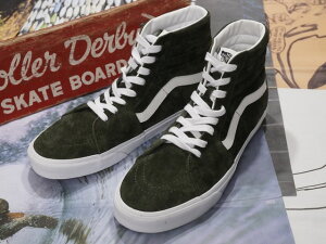 VANS SK8 HI PIG SUEDE OLIVE / oY XP[g nC sbOXG[h I[u