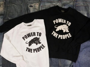 COLIMBO : LAGERGELD SWEAT RAGLAN SWEAT �gPOWER TO THE PEOPLE�h [ZB-0404] / �R�����{ ���K�[�Q���h ���O���� �X�E�F�b�g