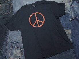 RIPPLE SHORT SLEEVE T-SHIRTS [PEACE SIGN] / リップル ショートスリーブ Tシャツ メンズ 半袖