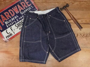 COLIMBO : COALWOOD PAINTER SHORTS 11oz DENIM [ZB-0215] / �R�����{ �R�[���E�b�h �y�C���^�[�V���[�c