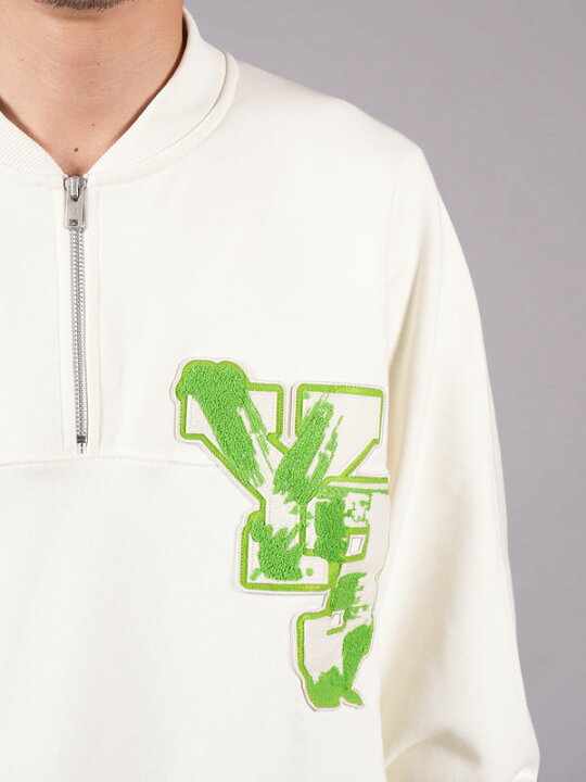 Y−3ワイスリーGRAPHIC LOGO FRENCH SWEATER