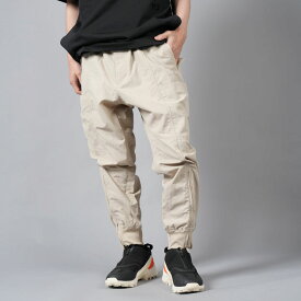 Y-3 / ワイスリー / CRINKLE NYLON CUFF PANTS / クリンクル ナイロン カフ パンツ (ベージュ) ヨウジヤマモト / YOHJI YAMAMOYO / 24春夏 / 国内正規取り扱い