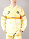 【Summer SALE 90%↓ ★ 7/31(木)23:59まで】CLOT x Dickies クロット x ディキーズ WORK SHIRTS ワークシャツ イエロー 正規取扱店