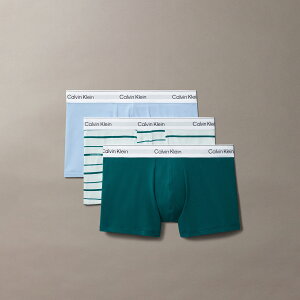 Calvin Klein Under Wear / JoENC A_[EFA / Icon Cotton Stretch Trunks 3 Pack / {NT[pc / [3pbN] (^[t^S XvbgXgCv × XvEgO[^t[Yt