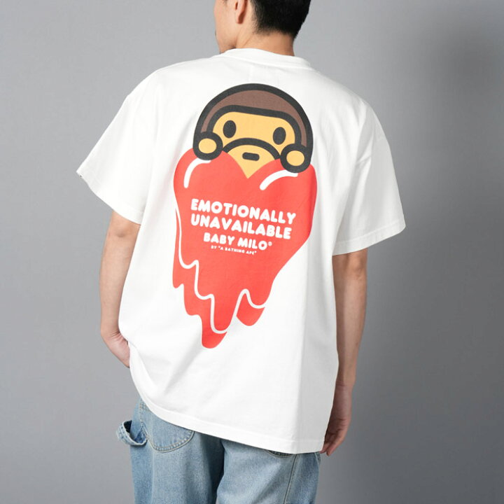 楽天市場】Emotionally Unavailable X A BATHING APE / エモーショナ 