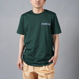 MARNI / マルニ / Tシャツ (グリーン) 24春夏 / 国内正規取り扱い