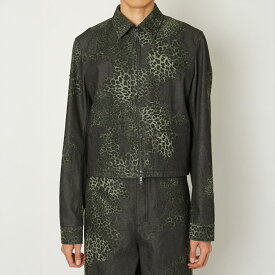 TAAKK / ターク / ZIP BLOUSON / ジップブルゾン (レオパード) 25秋冬 / 国内正規取り扱い