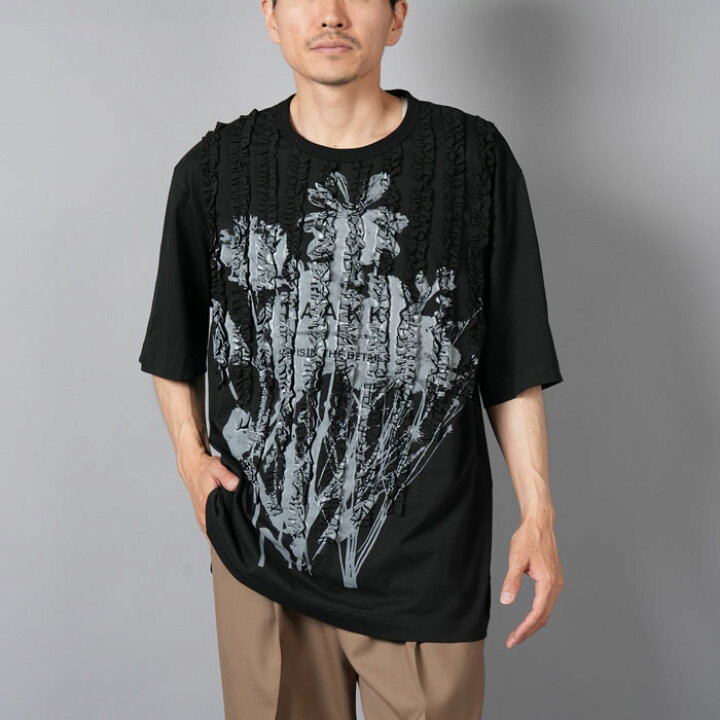 楽天市場】TAAKK / ターク / RUFFLE PRINT JERSEY / ラッフルプリント 