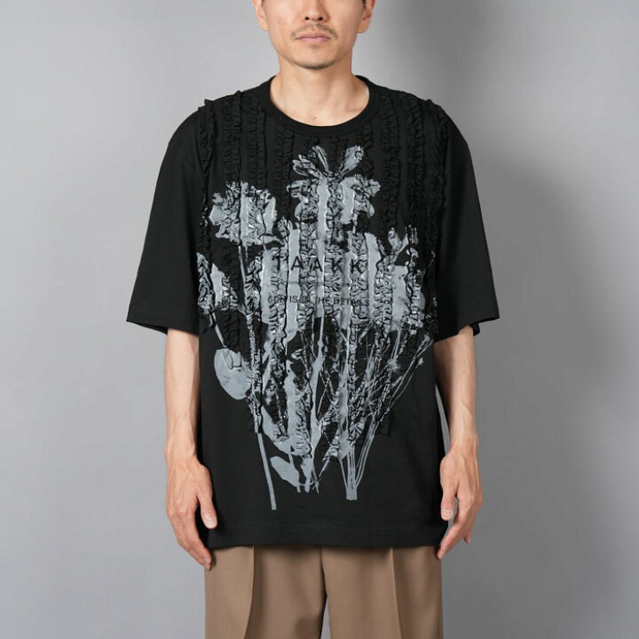 楽天市場】TAAKK / ターク / RUFFLE PRINT JERSEY / ラッフルプリント 