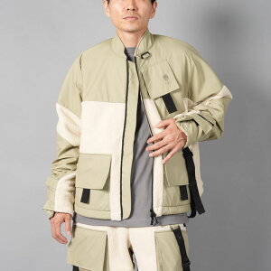 D-VEC x ALMOSTBLACK / fB[xbN x I[XgubN / WINDSTOPPER BY GORE-TEX LABS 3L x POLARTEC COAST GUARD.SHIRT BLOUSON / SAebNX { X[C[ / |[ebN / Vcu]
