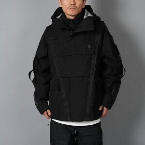 D-VEC x ALMOSTBLACK / �f�B�[�x�b�N x �I�[�����X�g�u���b�N / �y����z�yD-VEC×ALMOSTBLACK�zGORE-TEX 3L w/ POLARTEC DETACHABLE SHELL / �}�E���e���p�[�J [�h���E�h��] (�u���b�N)