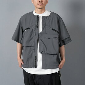 ACRONYM / アクロニウム / V1A-M / SIGNATURE VEST / ベスト[ワイドフィット] (グレー)/ 国内正規取り扱い