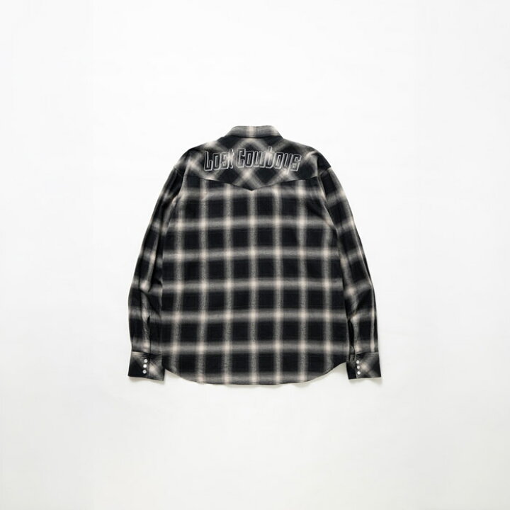 楽天市場】LASTMAN / ラストマン / OMBRE PLAID WESTERN SHIRTS (L/S 