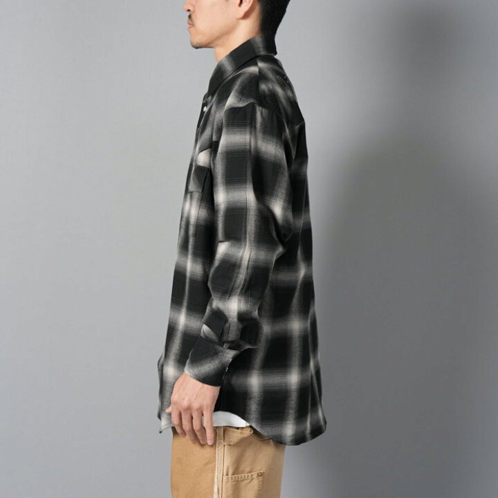 楽天市場】LASTMAN / ラストマン / OMBRE PLAID WESTERN SHIRTS (L/S 