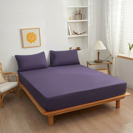 ボックスシーツ【雑誌anan掲載】 シングル ダブル セミダブル クイーン 冬 冬用 春夏秋冬 マットレスカバー ピーチスキン加工 抗菌 速乾 通気性 防ダニ 高級感 安眠 快眠 北欧風 無地 ポリエステル かわいい 夏用 秋用 冬用 寝具