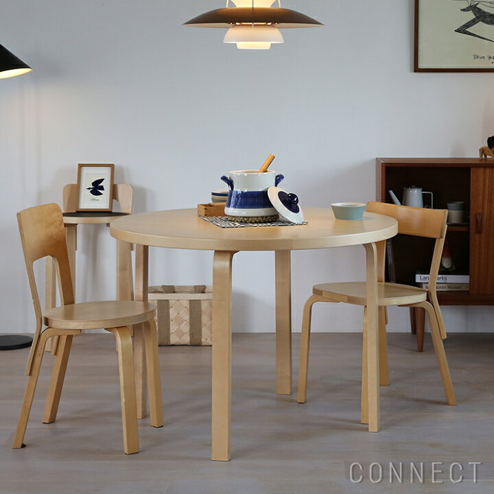 楽天市場】Artek（アルテック） / TABLE 90A / φ100cm / バーチ材 