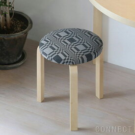 CONNECT別注　Artek（アルテック） × JOHANNA GULLICHSEN（ヨハンナ・グリクセン） / STOOL 60 （スツール60） / バーチ材 / 座面・Fabric Contract