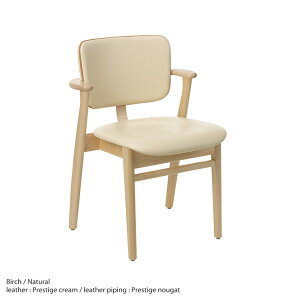 Artek�i�A���e�b�N�j / DOMUS CHAIR�i�h���X�`�F�A�j / �o�[�`�ށE�i�`���������b�J�[�d�グ / �v���� Prestige cream�sNew beauty versions�t
