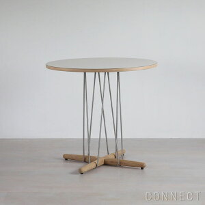 �yDINING SET �L�����y�[���ΏہzCARL HANSEN & SON�i�J�[���E�n���Z�����T���j E020 EMBRACE TABLE / �I�[�N�ށE�z���C�g�I�C���d�グ�E�z���C�g���~�l�[�g�E�X�e�����X�r ��79.5cm / �e�[�u��