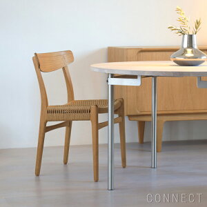 CARL HANSEN & SON�i�J�[���E�n���Z�����T���j CH23 / �I�[�N�ށE�\�[�v�d�グ / �_�C�j���O�`�F�A