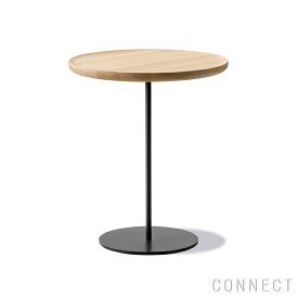 FREDERICIA（フレデリシア） / Pal Side Table（パルサイドテーブル） / Model 6755 / オーク材・ライトオイル仕上げ / ブラックベース / Φ44cm
