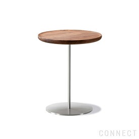 FREDERICIA（フレデリシア） / Pal Side Table（パルサイドテーブル） / Model 6751 / ウォルナット材・オイル仕上げ / ステンレスベース / Φ37.5cm