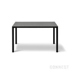 FREDERICIA（フレデリシア） / Piloti Wood Coffee Table（ピロッティウッドコーヒーテーブル） / Model 6720 / オーク材・ラッカー仕上げ / ブラック塗装 / 75×75cm