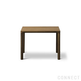 FREDERICIA（フレデリシア） / Piloti Wood Coffee Table（ピロッティウッドコーヒーテーブル） / Model 6705 / スモークドオーク材・オイル仕上げ / 46.5×39cm