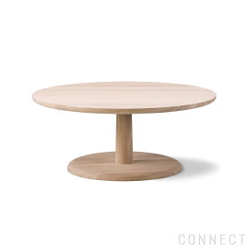 FREDERICIA（フレデリシア） / Pon coffee Table（ポンコーヒーテーブル） / Model 1295 / オーク材・ソープ仕上げ / Φ90cm