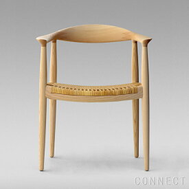 【正規品】PP Mobler（PPモブラー） / PP501 Round Chair（ラウンドチェア） / The Chair（ザ チェア） / アッシュ材・ソープ仕上げ / Cane seat（籐張り）