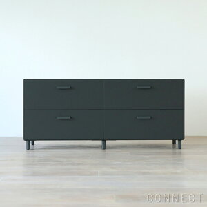 String Furniture(ストリング ファニチャー) / Relief wide beige / legs(レリーフ) / W123×D41×H54cm / グレー / ローチェスト