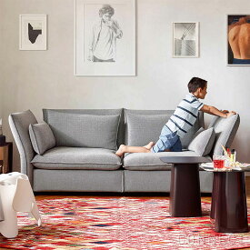 Vitra（ヴィトラ） / Mariposa Sofa（マリポサソファ）2 1/2シーター / Iroko 02 silver grey / ソファ