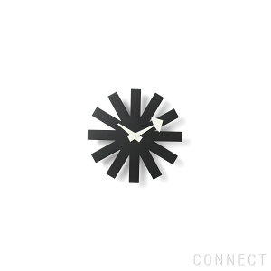 VitraiBgj / Wall ClocksiEH[NbNj / Asterisk ClockiAX^XN NbNj / Black / |v