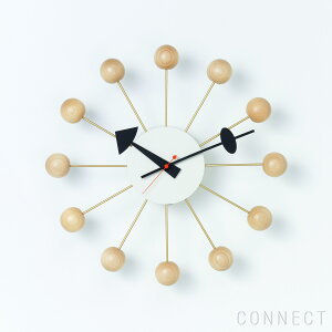 Vitra�i���B�g���j / Wall Clocks�i�E�H�[���N���b�N�j / Ball Clock�i�{�[�� �N���b�N�j / Beech / �|�����v