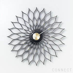 Vitra�i���B�g���j / Wall Clocks�i�E�H�[���N���b�N�j / Sunflower Clock �i�T���t�����[ �N���b�N�j / Black / �|�����v