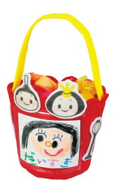 バケツ型フェルトひな小物入れ ひな祭り 季節商品