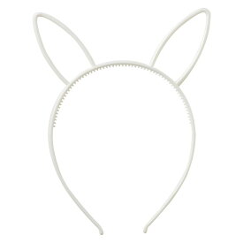 ウサギ耳付きカチューシャ ホワイト イベントグッズ 運動会 運動会 発表会 イベント