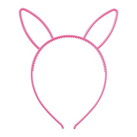 ウサギ耳付きカチューシャ ピンク イベントグッズ 運動会 運動会 発表会 イベント