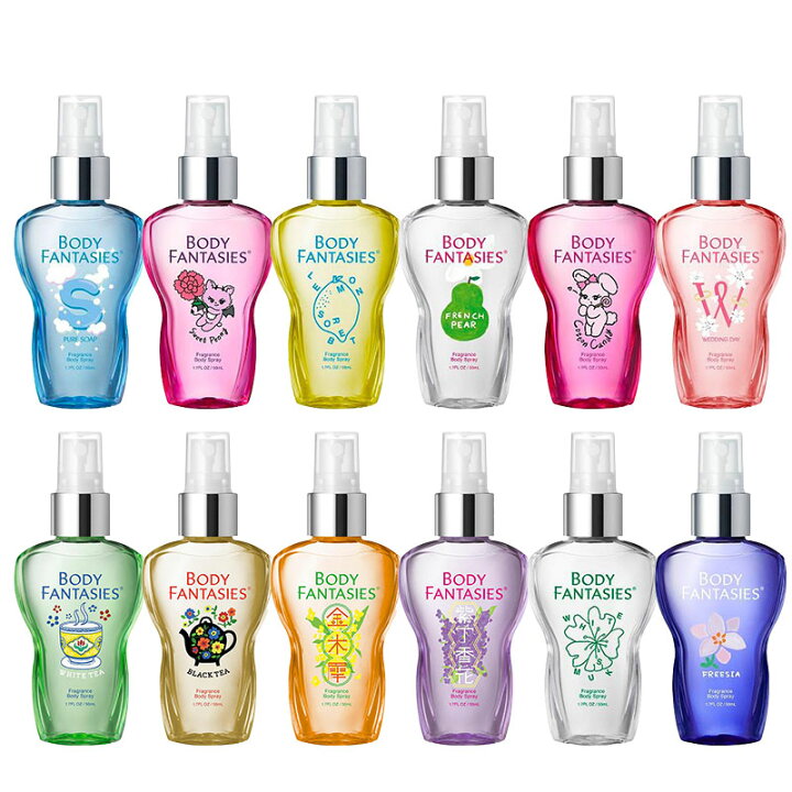 楽天市場】ボディファンタジー ボディスプレー 50ml ボディミスト 
