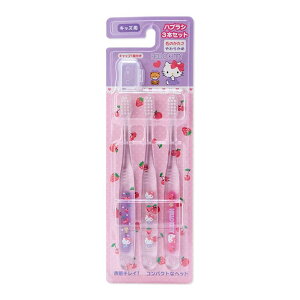 ハローキティ キティちゃん 歯ブラシ 3本セット 子ども 歯ブラシ 子供 衛生用品