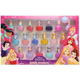 レイス Race はがせるネイル 18本セット ディズニープリンセス はがせるマニキュア 子供 メイクセット キッズコスメセット