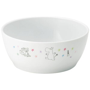 ムーミン 抗菌 食洗機対応 PP製 ボウル 330ml 星 銀イオン Ag+ 子供用 食器 お椀 茶碗 小鉢 カップ スケーター MOOMIN 日本製