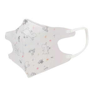 スケーター 立体マスク ムーミン星 Sサイズ 5枚入 子供用 2〜3才 MSKB1 花粉 ウイルス対策 予防 風邪 咳 こども キッズ かわいい キャラクター