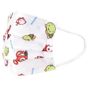 スケーター 不織布 子供マスク 7枚入 まいぜんシスターズ MSKP3N 99 カット プリーツ キャラクター 男の子 女の子 子供用マスク 145 90mm 4歳以上 花粉 風邪 ホコリ対策